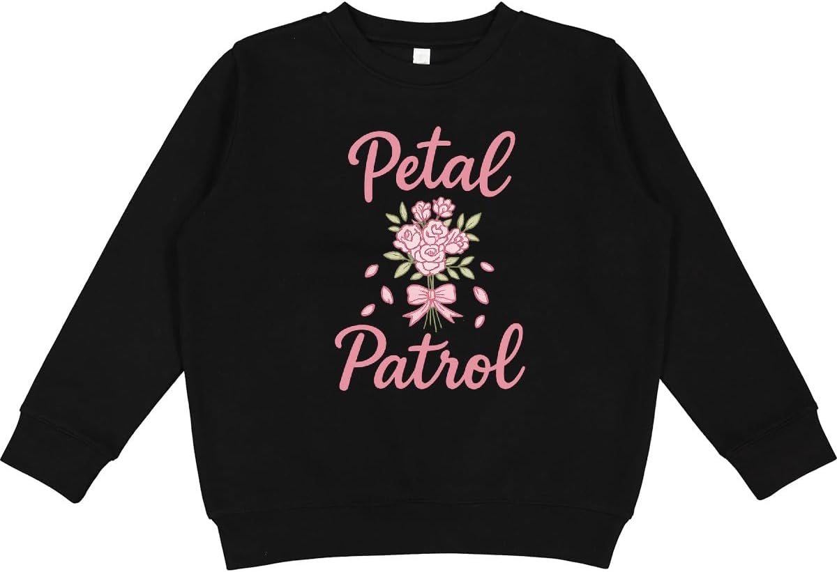 inktastic Flower Girl Youth Sweatshirt