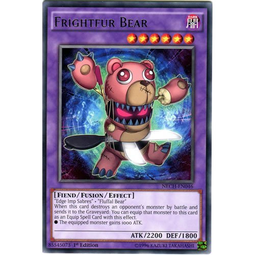yugioh bear cards : NECH-EN046 1st Ed Frightfur Ultimate Rare Card You can Tribute this Yveltal BREAK #66 Precios Condition:PRE-OWNED GAME CARTRIDGE ONLY evolutions booster pack