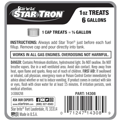 Image of Star Tron Enzyme Fuel Treatment - Gas, Stabilizes Old Gasoline
