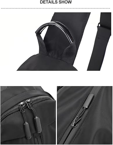 Miniatura 6 de Bandolera tipo bandolera, Negro -, Mochilas Sling