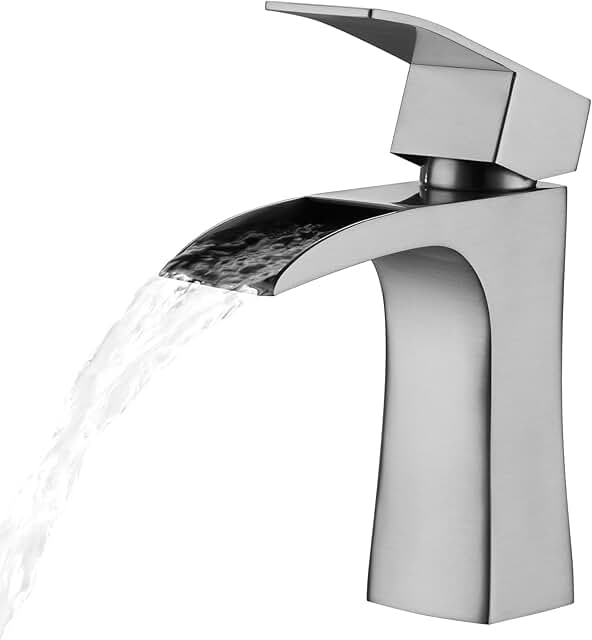 14 Moody Bathroom Ideas for Cozy Dramatic Relaxing Spaces 142 Bathroom Faucet Stainless Steel Modern Waterfall Bathroom Sink Faucet wi...