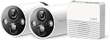 Tapo Camera surveillance wifi exterieure sans fil sur batterie Tapo C420S2, QHD 4MP, Autonomie de 180j, Vision nocturne en couleur, IP65, Détection de personne, Audio bidirectionnel, stockage local