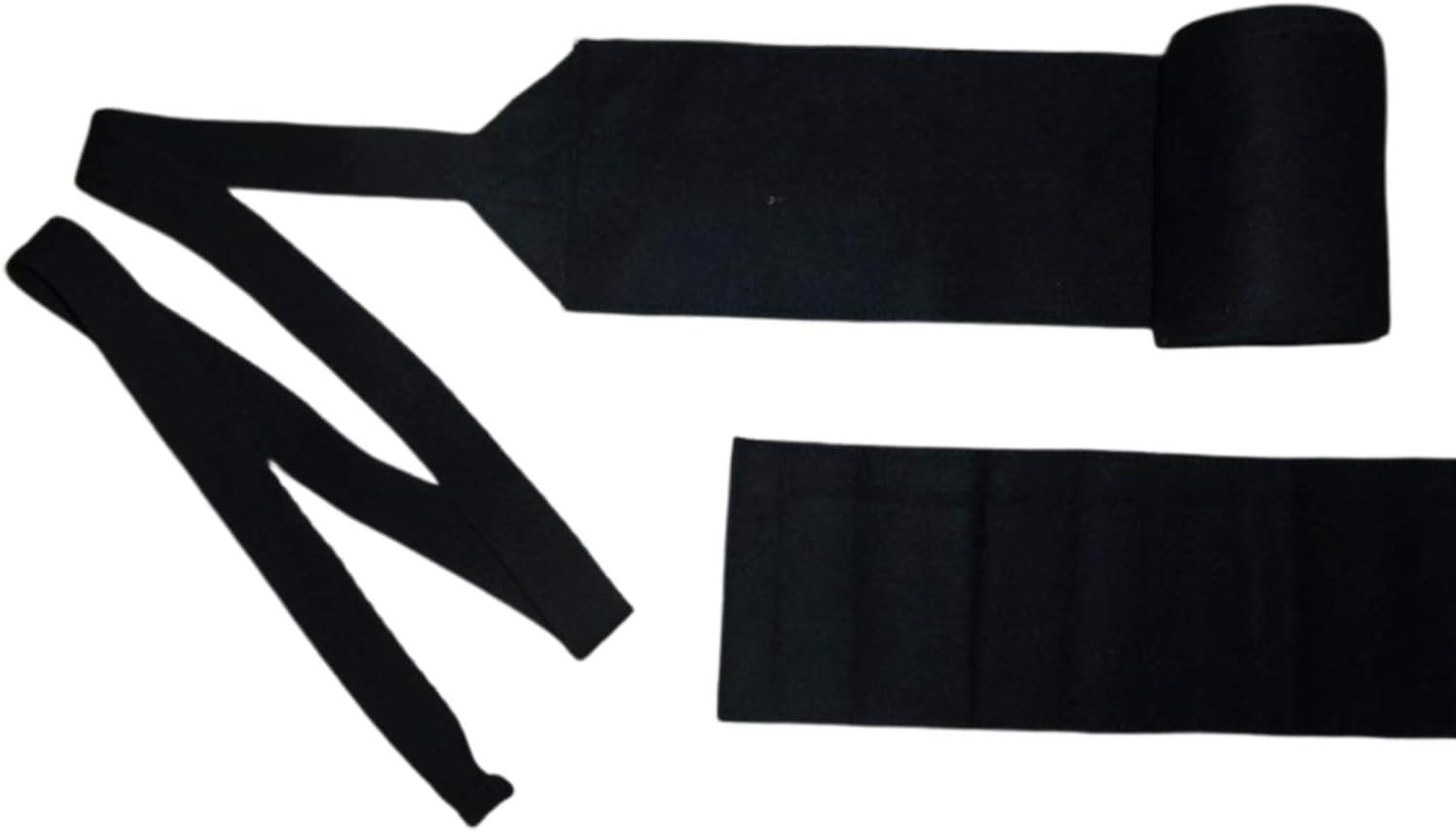 warreplica WW1 US M1910 Putties Leggings Wraps Black Color One Pair – Authentic Wool Leg Wraps for Military Reenactment, Historical Costumes, Outdoor, Hiking, Camping, Durable, Easy to Wear