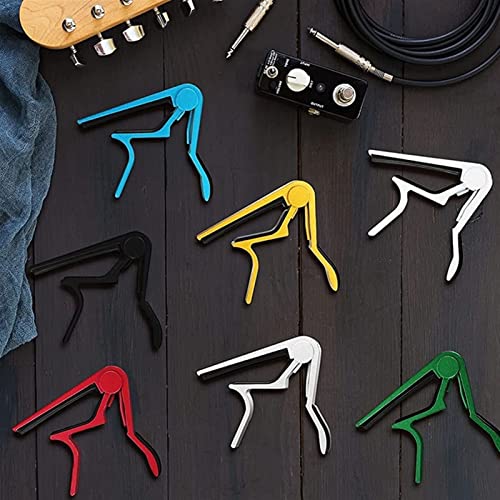 FEIFCWE 8 Pièces Guitare Capo Guitare Accessoires Capo Metal Guitare Universelle Guitare Électrique Capo for Instrument… - Les Beatles, Paul McCartney, John Lennon, RIngo Starr, George Harrison FEIFCWE 8 Pièces Guitare Capo Guitare Accessoires Capo Metal Guitare Universelle Guitare Électrique Capo for Instrument… – Image 4