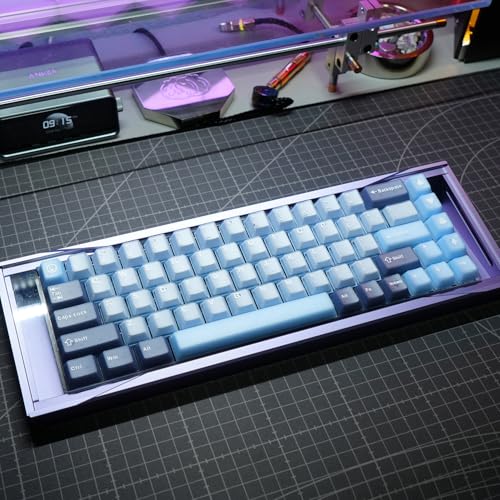 Keyboard Jelly Keycaps Set 164Keys Cherry Profile Blue Keycaps 60% 65% 75% 100% Costom Keyboard Key caps for Cherry Gateron MX Switches Mechanical Keyboards by mintcaps - Image 6