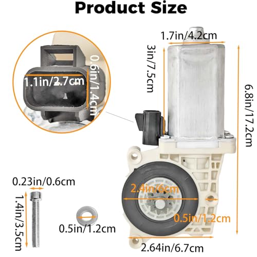 Kit Motor Eléctrico para Estribo Lateral Ford F-150 2001-2008 miniatura 3