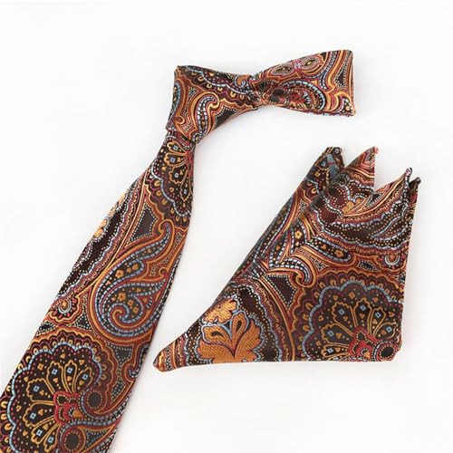 Corbata para hombre en poliéster con diseño blanco dinosaurio