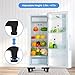 KUPAO Mini Fridge Stand Adjustable Universal Base with 4 Strong Feet Washer Dryer Pedestal for Small Refrigerator, Portable Compact Washer or Dryer, Black