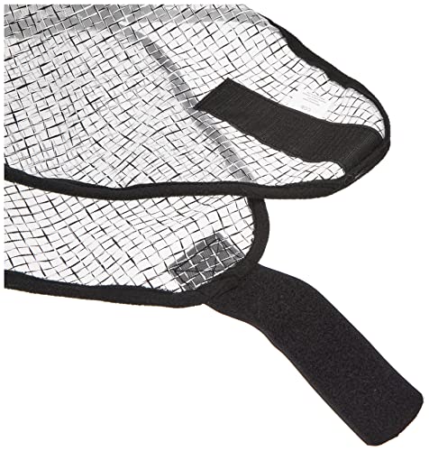 Kerbl 324516 vliegenmasker met oor- en uv-bescherming, wit, Cob - Afbeelding 5