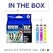 EPSON 127 DURABrite Ultra Ink Color Combo Pack For NX-530, NX-625, WF-3520, WF-3530, WF-3540, WF-545, WF-60, WF-630, WF-633, WF-635, WF-645, WF-7010, WF-7510, WF-7520, WF-840, WF-845
