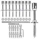 Photo Gallery violiica kit di supporto per traliccio da parete da giardino, supporto per piante rampicanti con morsetti a croce in acciaio per piante rampicanti per interni ed esterni (1 Photo Gallery violiica kit di supporto per traliccio da parete da giardino, supporto per piante rampicanti con morsetti a croce in acciaio per piante rampicanti per interni ed esterni (1