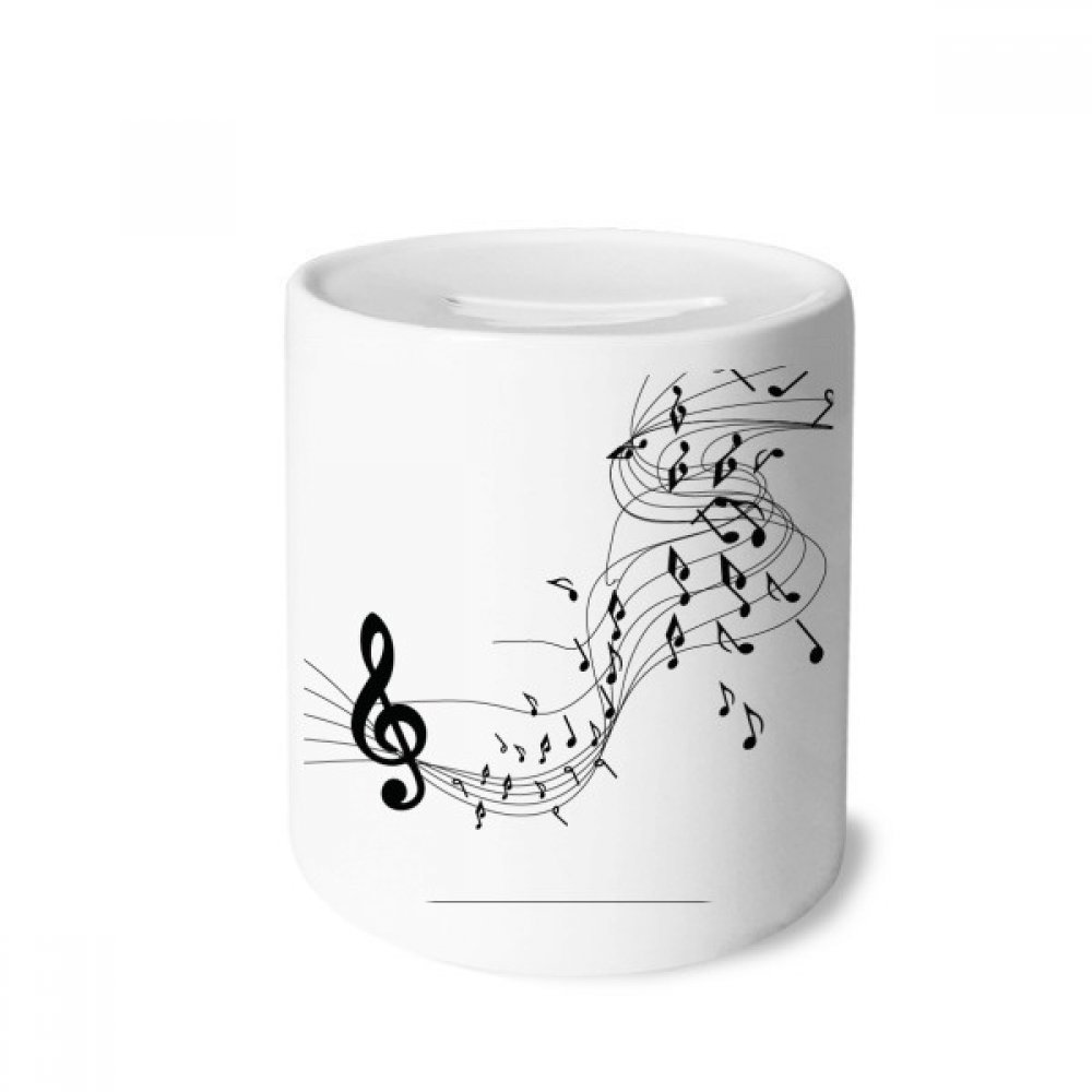 Tirelire en céramique flappg blanche pour offrir un cadeau musical inoubliable