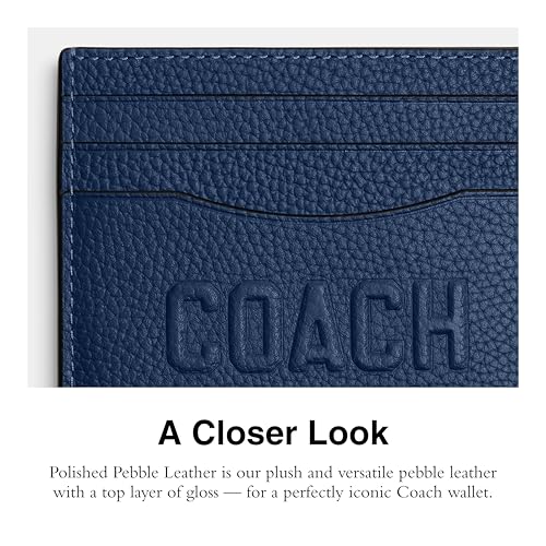 Coach Men's Flat Card Case Accessory-Travel Wallet4