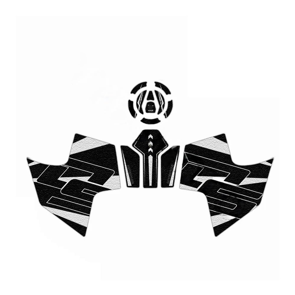 Motorbike Tank Protector for Vo&ge DS525X Motorcycle Fuel Tank Pad Sticker Body Decal Decorative Kit Protector Anti-Skid Anti-Scratch Accessories