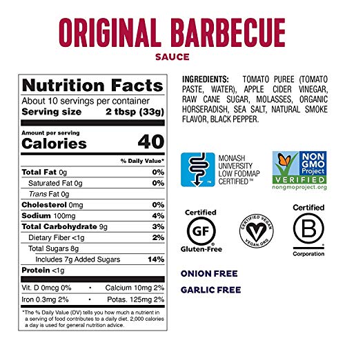 Fody Foods Original Bbq Sauce, Low Fodmap Certified thumb #3