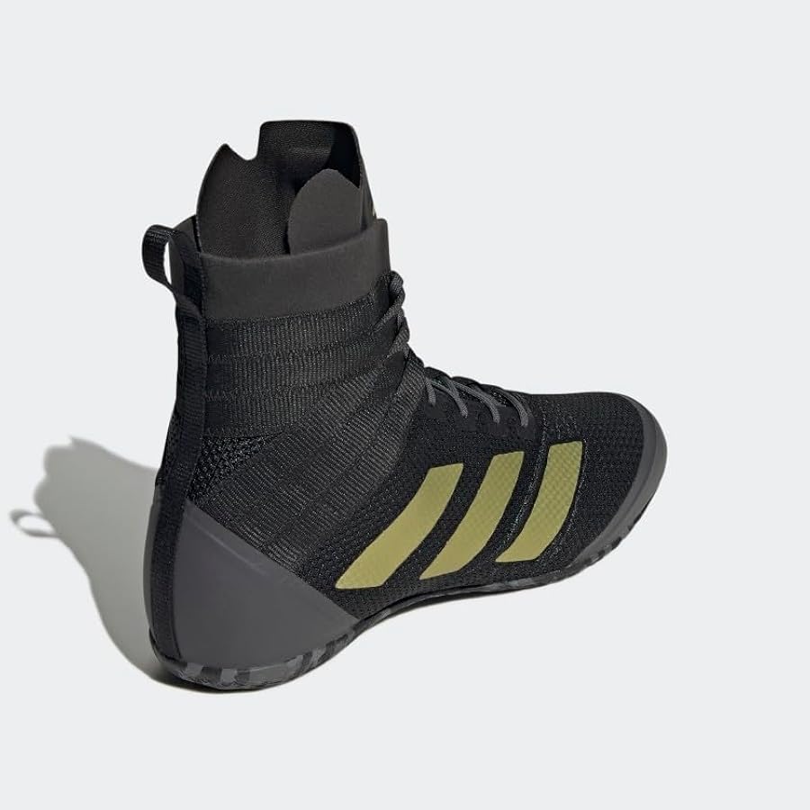 Amazon | adidas Unisex Speedex 18 Boxing Shoe, Black/Gold Metallic