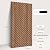 WoveN SounD Acoustic Wall Panels, Teak, 10 Pack, 47.2x23.6 in