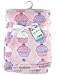 Manta, arrullo o albornoz con capucha para bebé recién nacido (forro polar) Baby Blanket Cupcakes Talla:Approx. size 75x100 cm