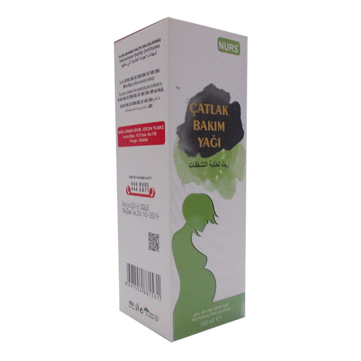 Çatlak Bakım Yağı 150ML