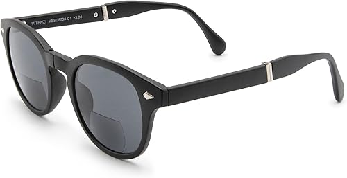Miniatura 2 de VITENZI Gafas de sol bifocales plegables para hombres y mujeres Gafas de sol de lectura con lectores integrados - Fano
