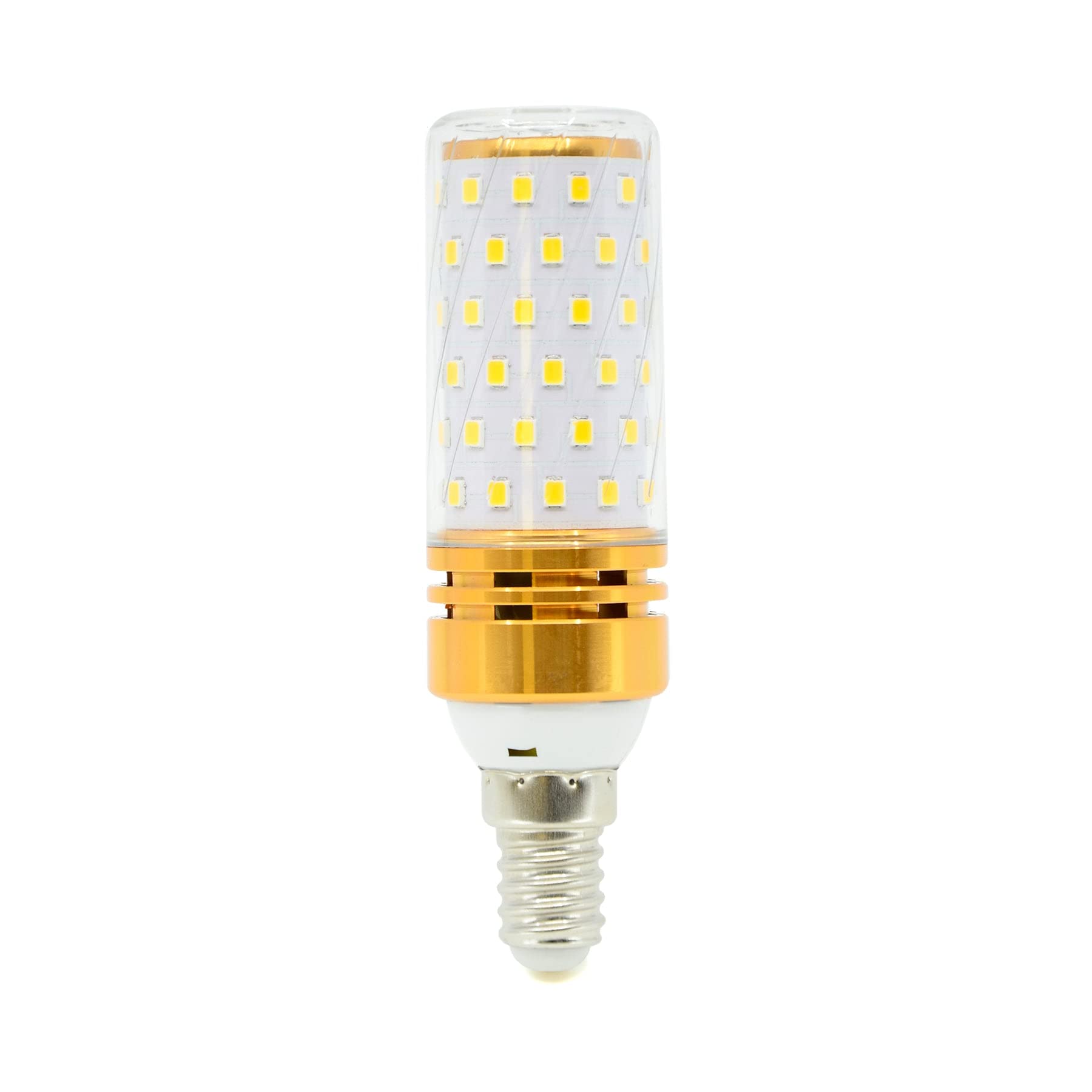 G.w.s Warm White 3000K G.w.s® E14 Small Edison Screw Led Corn Bulb, 16W 2016Lms 360° Beam Angle