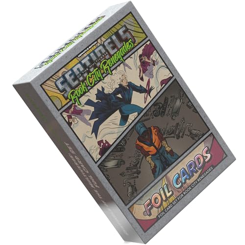 Image of Greater Than Games | Sentinels of The Multiverse: Foil Pack 2 | Cooperative Strategy Board Game Accessory | Premium Component Upgrade