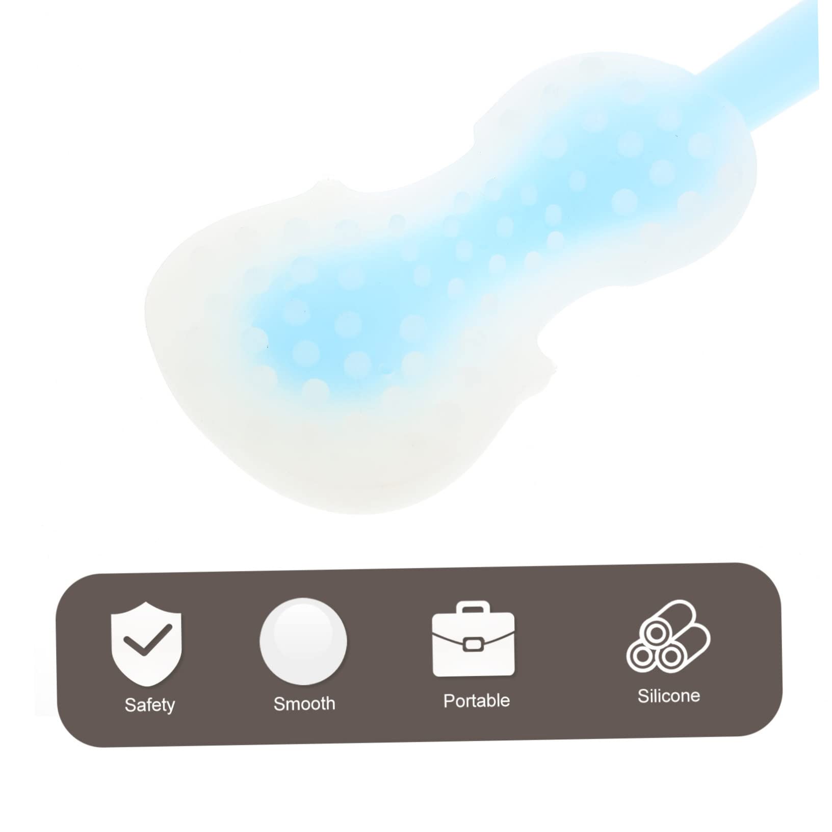 3stücke Silicone Massage Hammer Für Rücken Und Körpermassage Ergonomischer Tapping Stick Hochwertigem Leicht Und Tragbar Schmerzlinderung Und Muskelentspannung