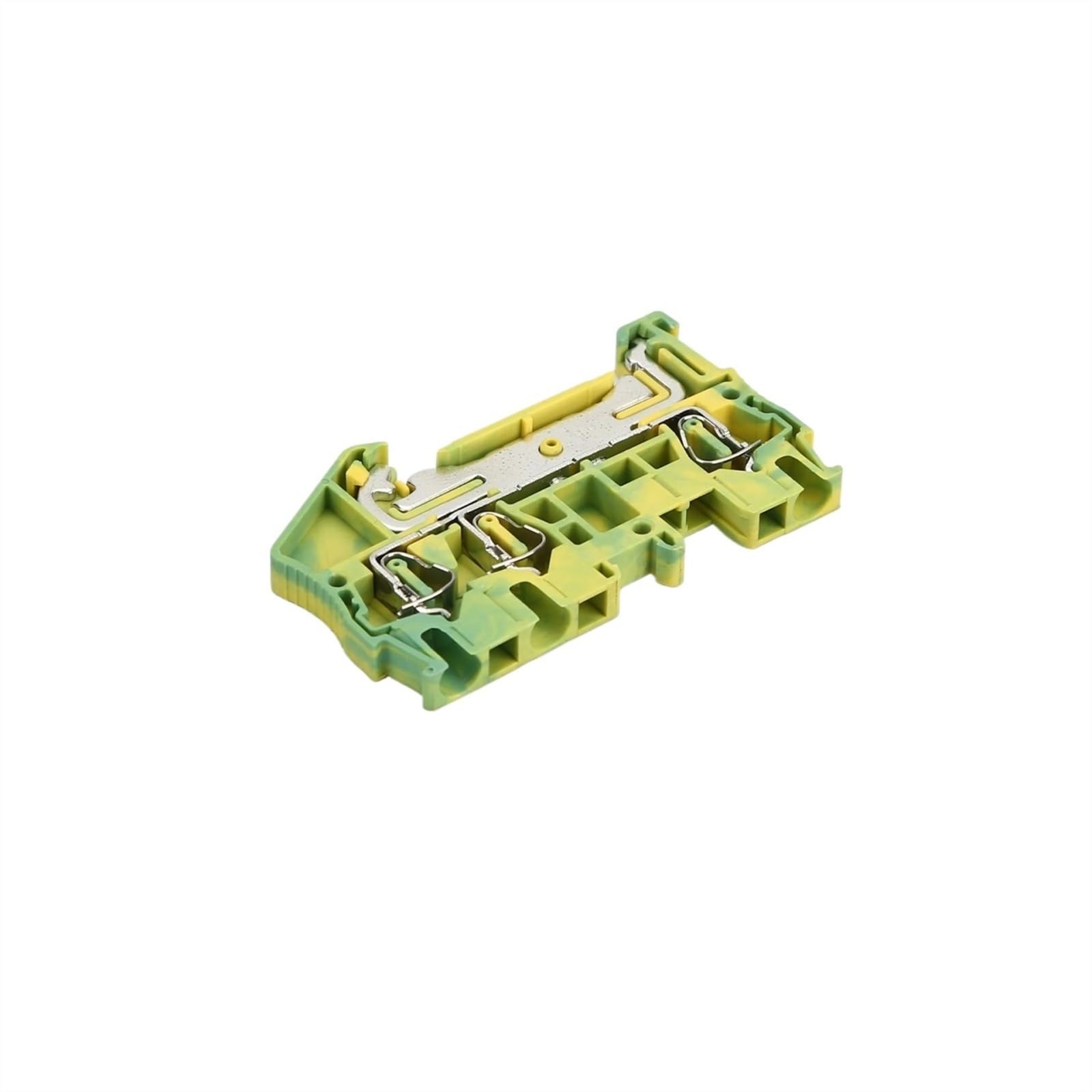 50 Pz ST2.5TWIN PE Cavo di Terra Connettore a molla 3 Conduttori ST-2.5-TW-PE Morsettiera su guida Din