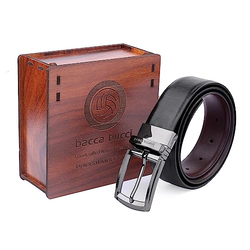 Image of Bacca Bucci Men's Leather Belt