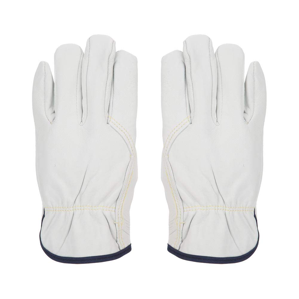Marhynchus Welding Gloves Soft Sheepskin Wear Resisting Fire Resistant for Welding Welding Cutting Metal Stamping