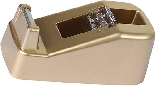 Operitacx Dispensador de etiquetas adhesivas conveniente Soporte de cinta profesional para el hogar Cortador de cinta Producto de