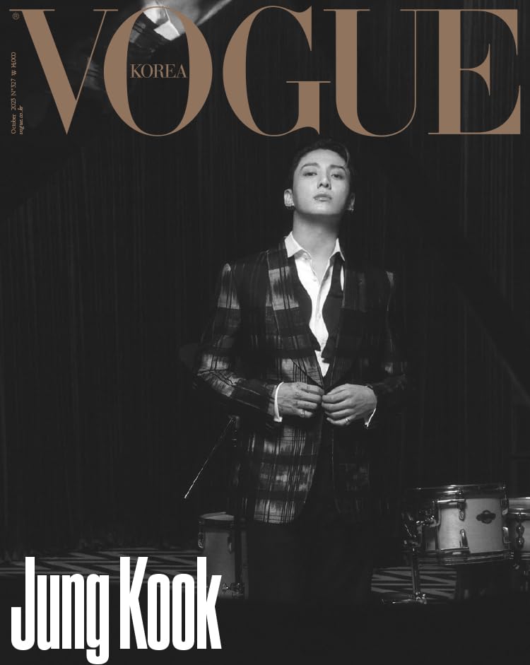 VOGUE Korea Magazine October 2023 Issue BTS JUNGKOOK Cover