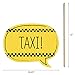 Big Dot of Happiness New York - NYC Cityscape Photo Booth Props Kit - 20 Count