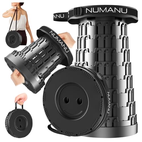 NUMANU 2026 Upgraded Collapsible Stool, Max 620lbs...