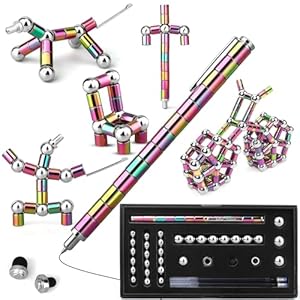 Fidget Pen Toy, Deformable Magnetic Toys, Stress R...