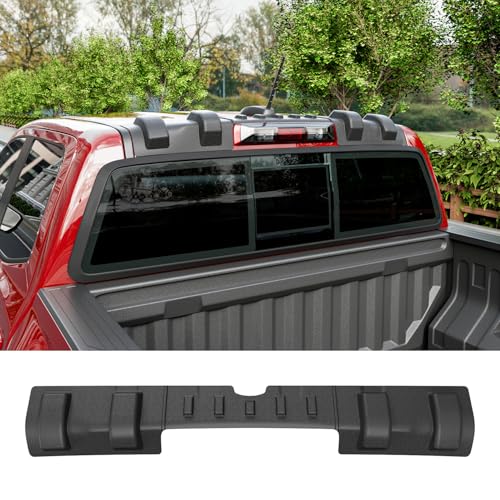 Image of powoq Rear Roof Protector Compatible with 2015-2022 Chevy Colorado Truck Cab Roof Protector Replacement for 2015-2022 Chevy Colorado Accessories