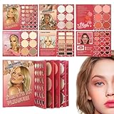 Liakyunf Set Completo Per Il Trucco Del Viso, Cosmetici Portatili A Lunga Durata, Palette Di Trucco Con Ombretti E Illuminante, per Pendolarismo Fotografia Palcoscenico Appuntamenti e Madre Moglie