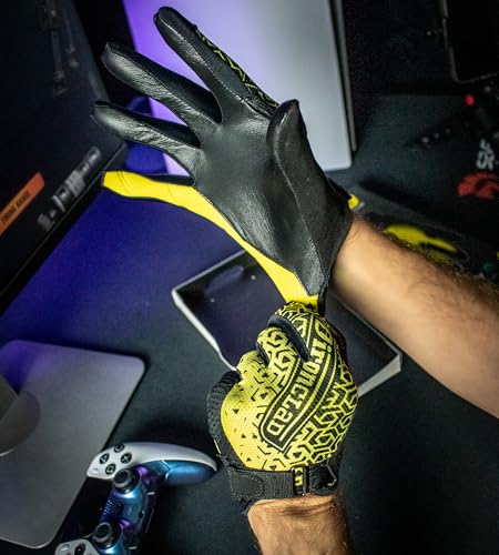 Ironclad Console Gaming Gloves, Precision Fit, Performance Grip, Touchscreen Compatible, Machine Washable, (1 Pair) - Image 2