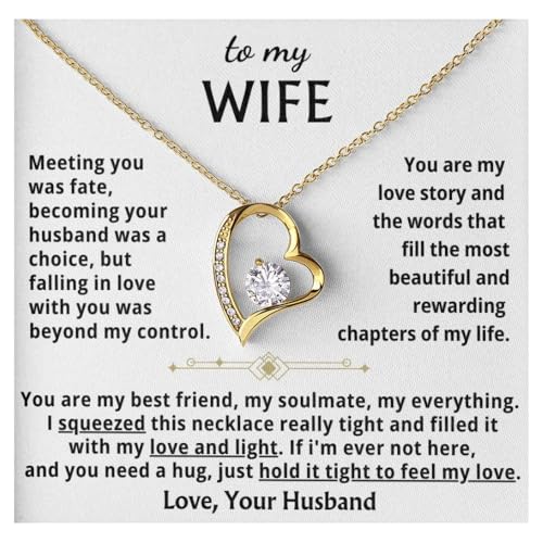 Jewelry - Forever Love Necklace, To My Soulmate, Romantic Gift For Wife