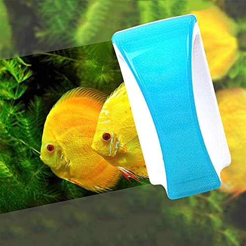 jindaaudio Fish Tank Decorations, Fish Tank Cleaning Tools, Floating Magnetic Aquarium Glass Cleaner, Fish Tank Accessories for Fish Tank Cleaner, Fish Tank Glass Cleaner Magnet.