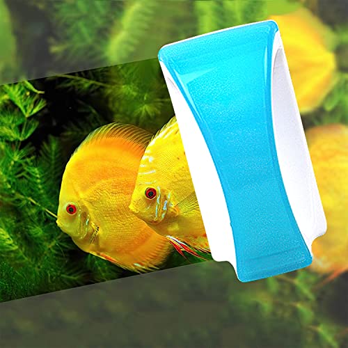 jindaaudio Magnetic Aquarium Glass Cleaner Brush Magnet Fish Tank Cleaner Algae Scraper Fish Tank Cleaning Tools, Mag Float Aquarium Cleaner Floating Fish Tank Decorations