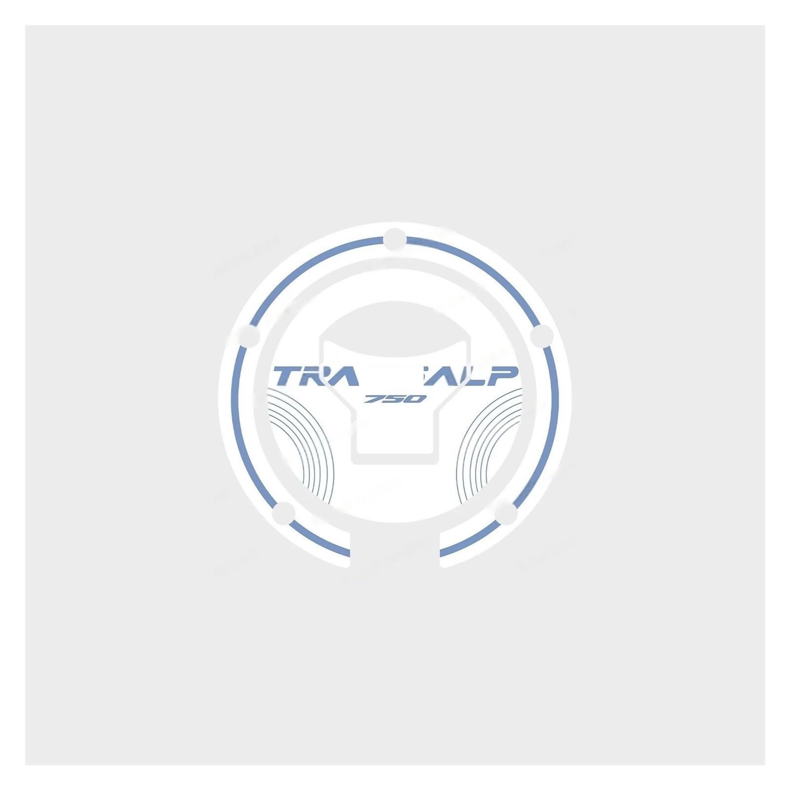 Fuel Tank Protector for Transalp XL 750 XL750 2023 Motorcycle Fuel Tank Pad Sticker Resin Kit