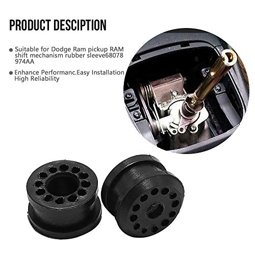 ZUDKSUY 68078974AA for Dodge Ram 1500 2500 3500 4x4 NP271 Transfer Case Shifter Bushing Linkage Pack of 4