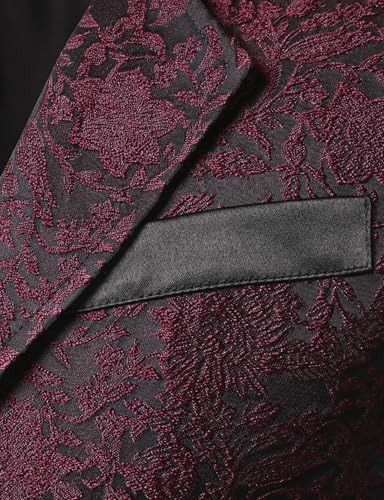 Image of VATPAVE Mens Victorian Suit Vest Steampunk Gothic Waistcoat