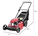 PowerSmart Gas Lawn Mower 21-Inch 144cc OHV Engine 2-in-1 Push Mower with Bagging