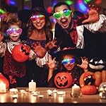 84 PCS LED Glasses, 5 Colors Light Up Glasses with 3 Light Modes, Glow in The Dark Party Supplies, Glow Glasses for Rave Party,Wedding, Birthday, Concert, New Year, Carnival - Image 5