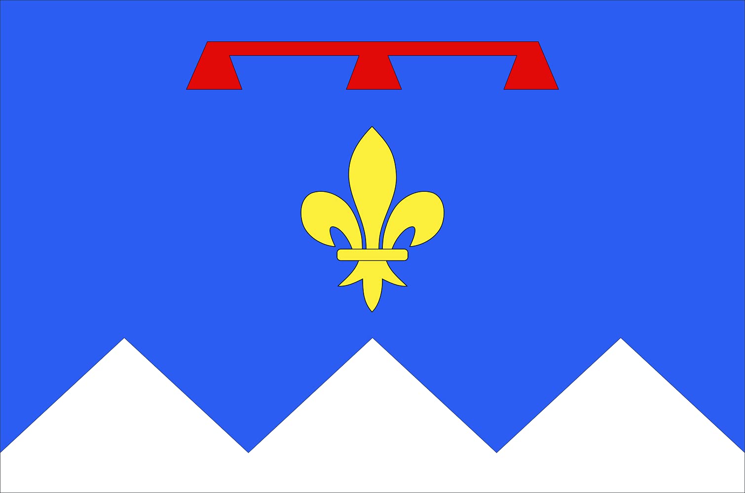 Drapeau XL Alpes-de-Haute-Provence pavillon de haute qualité 150x90cm