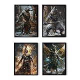 MJ-GRAPHICS® Poster Set Ägypten Götter Krieger Jungen 