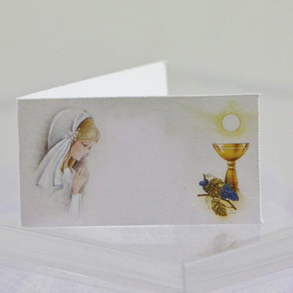 IL VILLAGGIO DEGLI Sposi 10 Bigliettini Bomboniera Prima Comunione (b3S