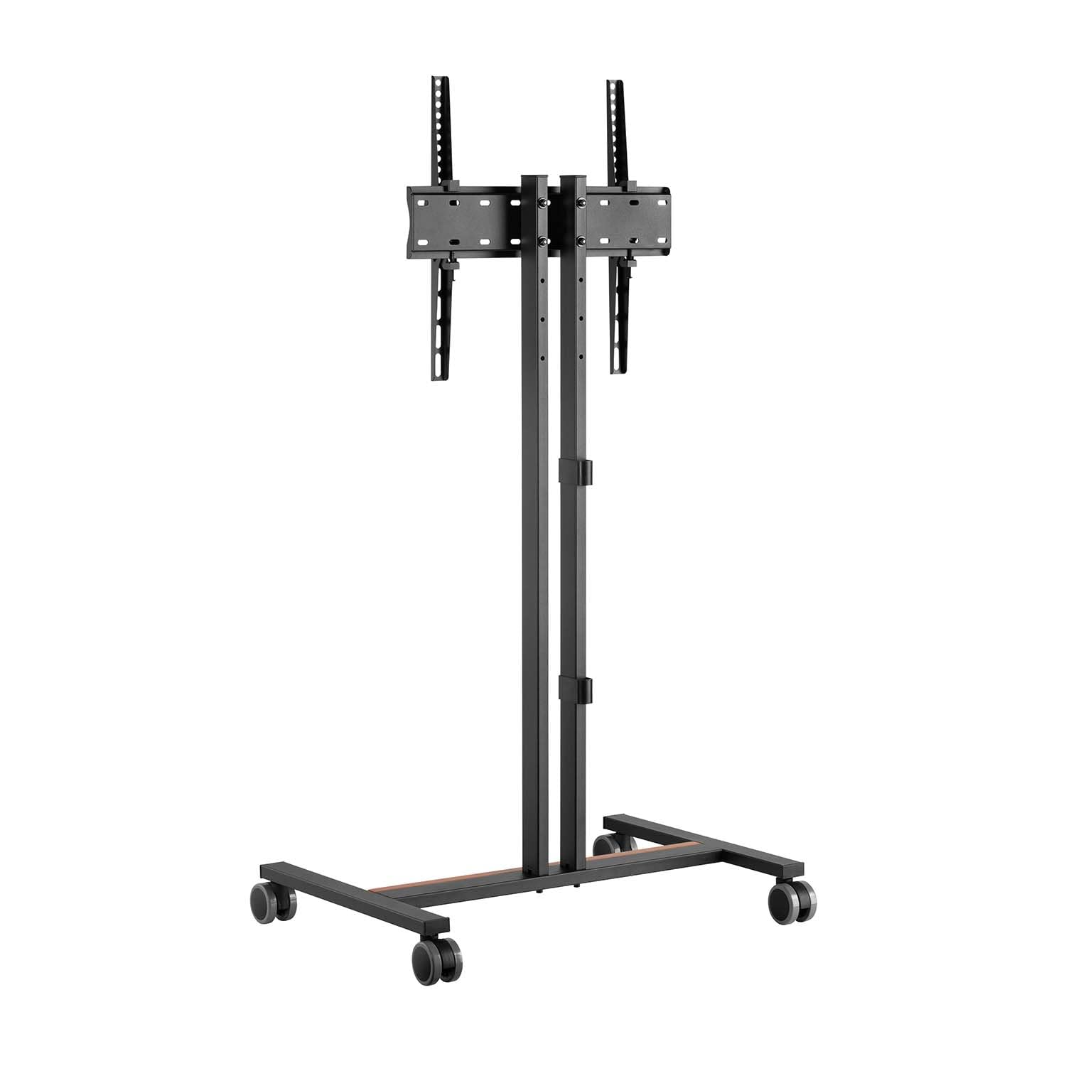 AISENS - FT55TE-213 - Soporte De Suelo Eco con Rueda para Monitor/TV 35Kg De 32-55, Negro